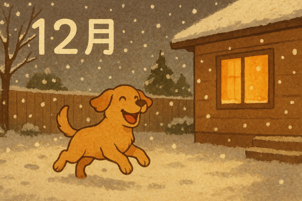 １２月のイラスト